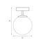 Lightstar PRO130107 Светильник д/1-фазн трека TETA ЧЕРНЫЙ/БЕЛЫЙ E14 D180 PRO (595107+595130), изображение 2