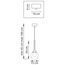 Lightstar 801201 Люстра VETRO 1х6W(led) G9 ЧЕРНЫЙ/ПРОЗРАЧНЫЙ, изображение 3