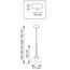 Lightstar 801202 Люстра VETRO 1х6W(led) G9 ЧЕРНЫЙ/ПРОЗРАЧНЫЙ, изображение 3