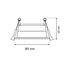 De Markt 850010201 Встраиваемый светильник, изображение 6