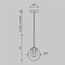 Maytoni Decorative MOD521PL-01G1 Светильник подвесной Basic form, изображение 7