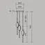 Maytoni Decorative MOD347PL-L24BS3K Светильник подвесной светодиодный Foresight, изображение 7