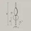 Maytoni Decorative MOD347WL-L8BS3K Светильник настенный светодиодный Foresight, изображение 8