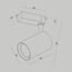 Maytoni Technical TR003-1-15W3K-M-W Трековый однофазный светодиодный светильник Unity Vuoro, изображение 7