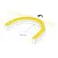 Arlight 045546 Светодиодная лента герметичная MOONLIGHT-SIDE-A140-12x17mm 24V White-MIX (12 W/m, IP67, 5m, wire x2) (Arlight, Вывод боковой, 3 года) 045546, изображение 3