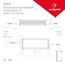 Arlight 024267 Блок питания ARPV-UH12100-PFC (12V, 8,0A, 96W) (Arlight, IP67 Металл, 7 лет) 024267, изображение 8