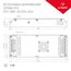 Arlight 022414 Блок питания HTS-300L-5-Slim (5V, 60A, 300W) (Arlight, IP20 Сетка, 3 года) 022414, изображение 3