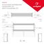 Arlight 023641 Блок питания ARPV-UH24400-PFC (24V, 16,7A, 400W) (Arlight, IP67 Металл, 7 лет) 023641, изображение 8