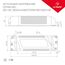 Arlight 024900 Блок питания ARJ-KE421400A (60W, 1400mA, PFC) (Arlight, IP20 Пластик, 5 лет) 024900, изображение 4
