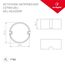 Arlight 028189 Блок питания ARJ-KE40200R (8W, 200mA, PFC) (Arlight, IP44 Пластик, 5 лет) 028189, изображение 6