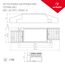 Arlight 028185 Блок питания ARJ-40-PFC-TRIAC-A (40W, 700-1050mA) (Arlight, IP20 Пластик, 5 лет) 028185, изображение 6