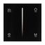 Arlight 028110 Панель SMART-P36-DIM-IN Black (230V, 1,2A, TRIAC, Sens, 2,4G) (Arlight, IP20 Пластик, 5 лет) 028110, изображение 3