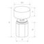 Arlight 046144 Диммер SR-NAVE-R24-BK (12-24V, 48-96W, M-FC) (Arlight, IP65 Пластик, 2 года) 046144, изображение 4