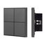 Arlight 039667 INTELLIGENT ARLIGHT Кнопочная панельNX-304-23-IN Black (BUS, Frame) (IARL, IP20 Металл, 2 года) 039667