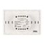 Arlight 028398 Панель Sens SMART-P79-DIM White (230V, 4 зоны, 2,4G) (Arlight, IP20 Пластик, 5 лет) 028398, изображение 5