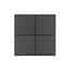 Arlight 039667 INTELLIGENT ARLIGHT Кнопочная панель KNX-304-23-IN Black (BUS, Frame) (IARL, IP20 Металл, 2 года) - ! УПАКОВКА СОСТОИТ ИЗ - 1 шт, изображение 4