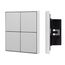 Arlight 039666 INTELLIGENT ARLIGHT Кнопочная панельNX-304-23-IN Silver (BUS, Frame) (IARL, IP20 Металл, 2 года) 039666
