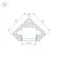 Arlight 012053 Профиль PDS45-T-2000 (Arlight, Алюминий) 012053, изображение 5