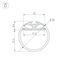 Arlight 023860 Профиль ROUND-D30-2000 ANOD (Arlight, Алюминий) 023860, изображение 6