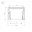 Arlight 044334 Профиль PDS-SM-2000  (Arlight, Алюминий) 044334, изображение 5