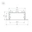 Arlight 028919 ПрофильLUS-POWER-W50-FS-2000 ANOD (Arlight, Алюминий) 028919, изображение 5