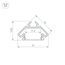Arlight 023862 Профиль PDS45-LITE-2000 ANOD (Arlight, Алюминий) 023862, изображение 6