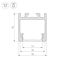 Arlight 021648 Профиль PDS-ZM-2000 ANOD (Arlight, Алюминий) 021648, изображение 5