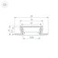 Arlight 038688 Профиль MIC-FS-2000 ANOD (Arlight, Алюминий) 038688, изображение 6
