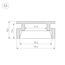 Arlight 044794 Профиль HR-3000 ANOD (Arlight, Алюминий) 044794, изображение 5