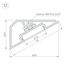 Arlight 020909 ПрофильLUS-LOCK-FM-BASE-2000 ANOD (Arlight, Алюминий) 020909, изображение 8