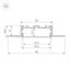 Arlight 028917 ПрофильLUS-POWER-W50H16-F-HIDE-2000 (Arlight, Алюминий) 028917, изображение 6