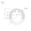 Arlight 029088 Профиль ROUND-D10,5-2000 ANOD (Arlight, Алюминий) 029088, изображение 6