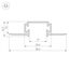 Arlight 026515 Профиль-держатель TEK-PDS-D-2000 (Arlight, Алюминий) 026515, изображение 6