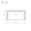 Arlight 033772 Профиль PLS-LOCK-W50-SMT-2000 ANOD (Arlight, Алюминий) 033772, изображение 5