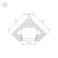 Arlight 012092 Профиль PDS45-T-2000 ANOD (Arlight, Алюминий) 012092, изображение 6
