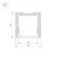 Arlight 047631 Профиль SL-SLIM20-H20-2000 WHITE (Arlight, Алюминий) 047631, изображение 5