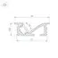 Arlight 048997 Профиль SL-BEVEL-W21-F-2000 ANOD BLACK (Arlight, Алюминий) 048997, изображение 3
