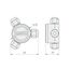 Arlight 016901 РазветвительLW-3 (4-10mm, IP67) (Arlight, Пластик) 016901, изображение 3