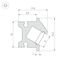 Arlight 045329 Профиль SL-BEVEL-H12-F13-2000 ANOD IRON GREY (Arlight, Алюминий) 045329, изображение 8