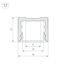 Arlight 036039 Профиль SL-SLIM-H13M-3000 ANOD (Arlight, Алюминий) 036039, изображение 6