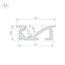 Arlight 048997 Профиль SL-BEVEL-W21-F-2000 ANOD BLACK (Arlight, Алюминий) 048997, изображение 4