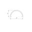 Arlight 029214 Экран матовый ROUND-D30-DUAL-2000 OPAL (Arlight, Пластик) 029214, изображение 4
