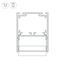 Arlight 044666 Профиль SL-LINE-4050-3L-2000 ANOD (Arlight, Алюминий) 044666, изображение 5