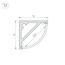 Arlight 019327 Профиль SL-KANT-H15-2000 ANOD (Arlight, Алюминий) 019327, изображение 6