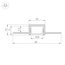 Arlight 049030 Профиль SL-LINIA20-FANTOM-2000 ANOD (Arlight, Алюминий) 049030, изображение 6