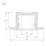 Arlight 037114 Профиль SL-SLIM-H13M-F25-2000 BLACK (Arlight, Алюминий) 037114, изображение 6