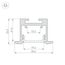 Arlight 033738 Профиль SL-LINE-3523-F-2500 BLACK (Arlight, Алюминий) 033738, изображение 6