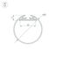 Arlight 019286 Профиль SL-ROUND-D60-2000 ANOD (Arlight, Алюминий) 019286, изображение 6