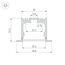 Arlight 019313 Профиль SL-LINIA49-F-2000 ANOD (Arlight, Алюминий) 019313, изображение 5