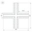 Arlight 030099 Крестовина SL-LINIA32-FANTOM (Arlight, Металл) 030099, изображение 3